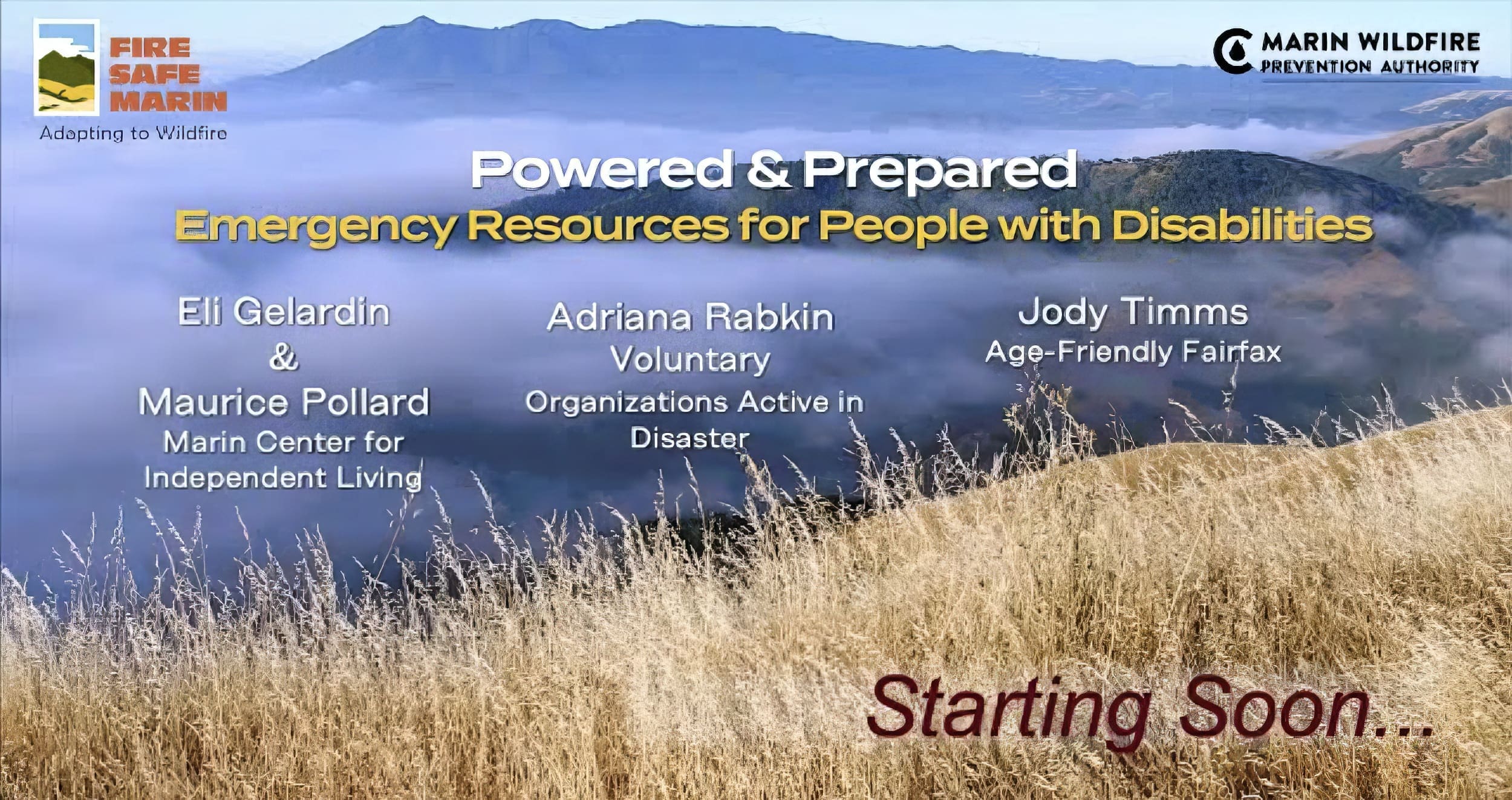 emergency resources for people with disabilities